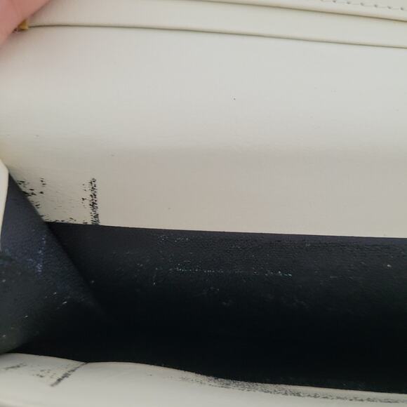 Charles Jourdan Paris Wallet Card Bill Medium Bifold Yellow Champagne Designer - Picture 6 of 16